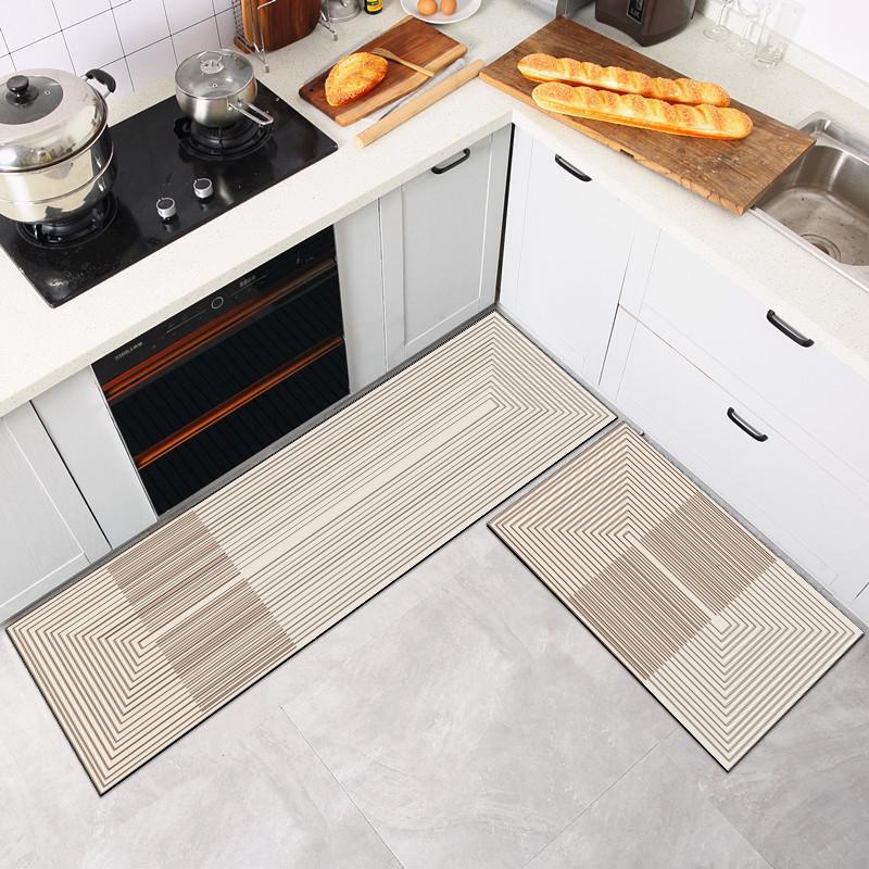 Anti-Slip Kitchen Mat Diatomite Super Absorbent Long Rug Kitchen Mats for Floor Long Strip Carpet Entrance Doormat Bath Rugs