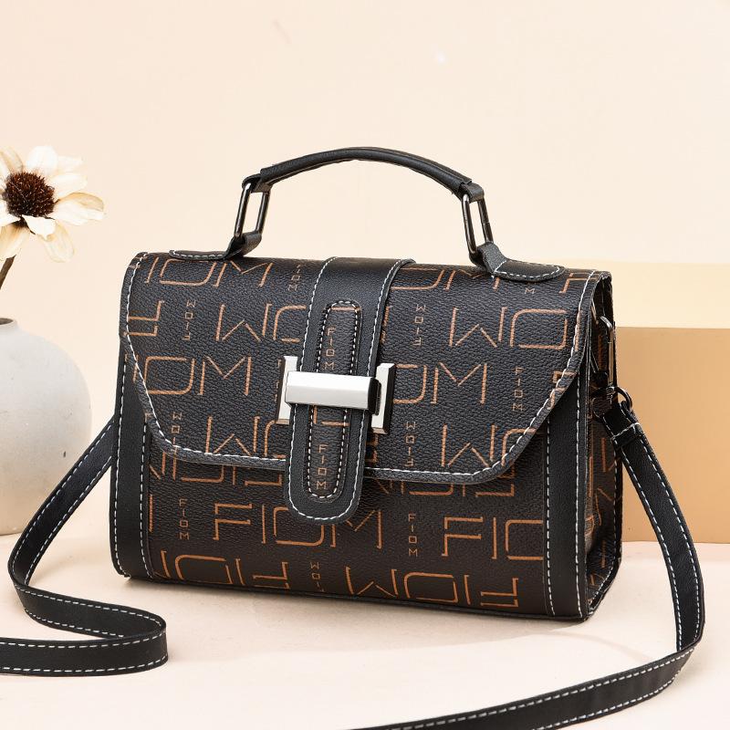 Women's 2025 New Trendy Women's Bag Korean Style One-shoulder Handbag Messenger Bag Fashionable and Versatile Small Square Bag
