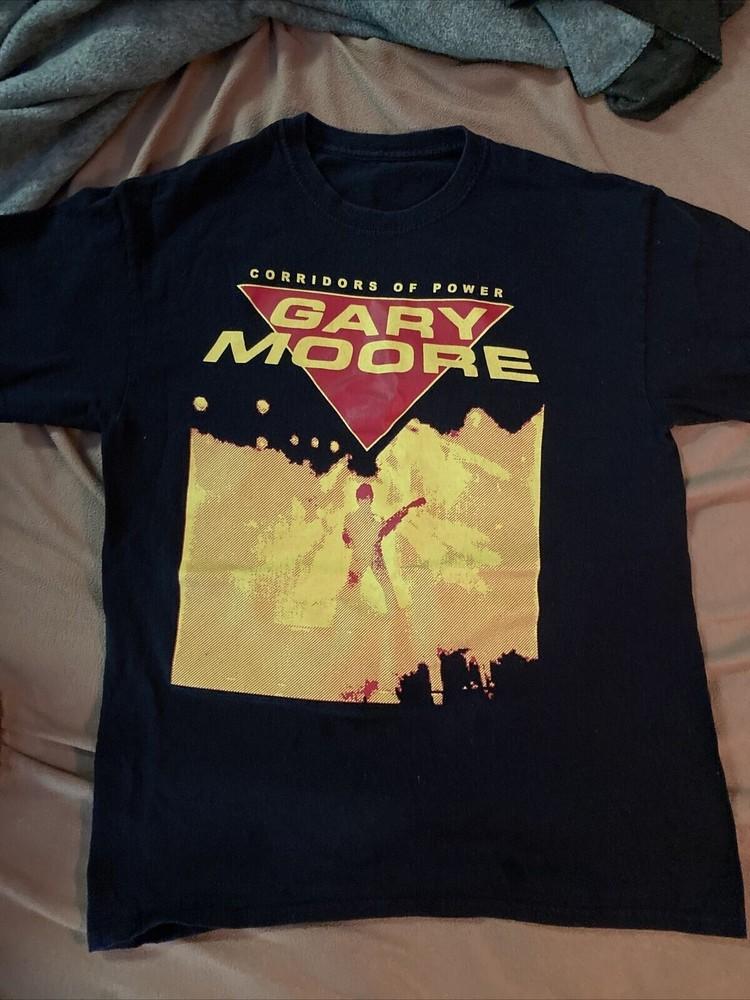 GARY MOORE “Corridors of Power T-Shirt Unisex Cotton Tee S-5XL Bo1019 Unisex T-Shirt