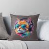 COOL CAT ART Throw Cushions & Pillows Without Core