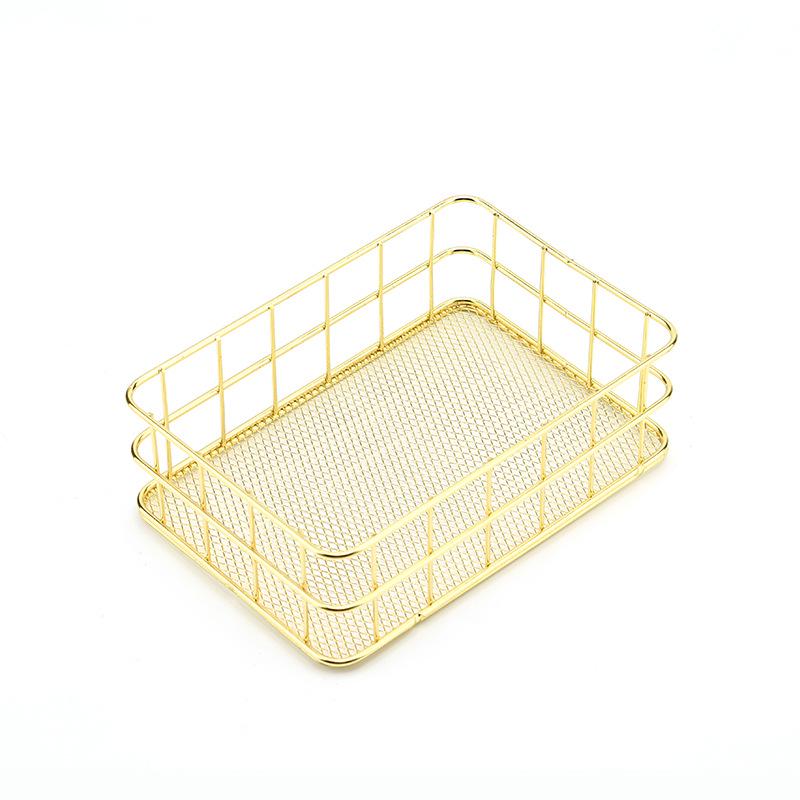 

Cosmetics & Sundries Iron Art Basket - Stationery & Home Storage Basket with Pet Bed Function