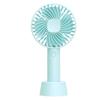 Rechargeable USB Mini Portable Pocket Fan Cool Air Whip Fan Handheld Cooling Charging Table Handle Electric Standing Table Handh