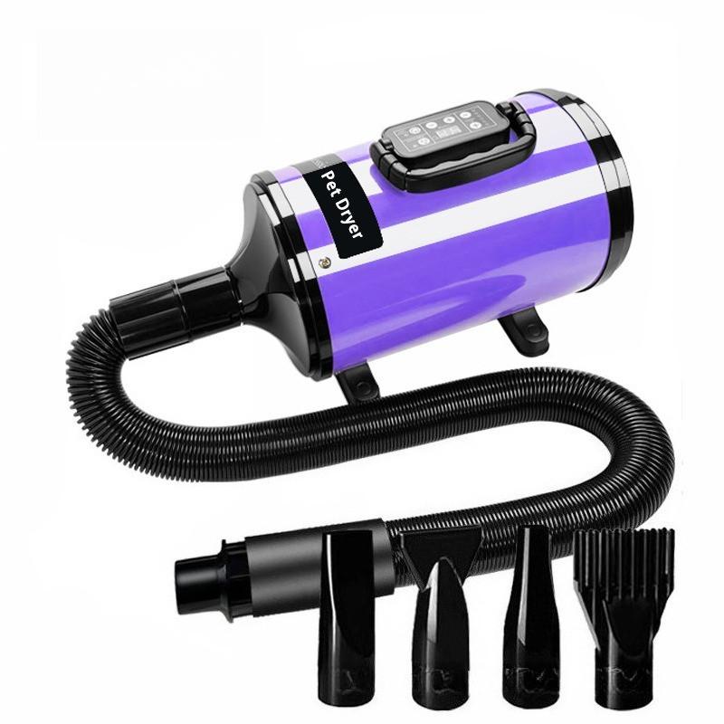 Negative Ion Intelligent Pet Water Blower LCD Screen Pet Water Dryer Fast Drying Beauty Specific Pet Hair Dryer