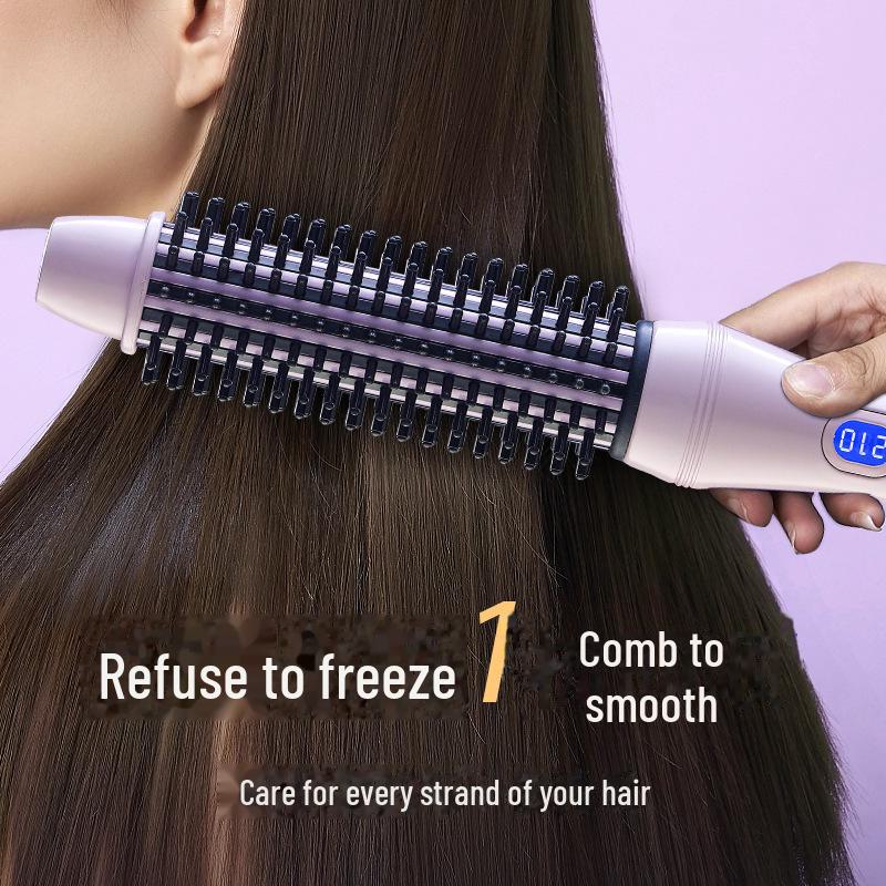 Portable Traceless Fluffy Egg Roll Water Ripple Curling Iron with Negative Ion Technology