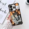 Bungo Stray Dogs Manga Soft Phone Case For Xiaomi Redmi Note 14 15 Pro Plus 13 12 11S 11T 5G 10 9S 9 Plating Anti-Fall Fundas