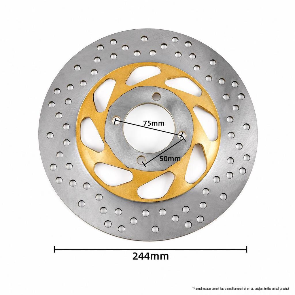 Compatible Front Brake Disc for Yamaha RX King 135 (RX-K) Motorcycle.