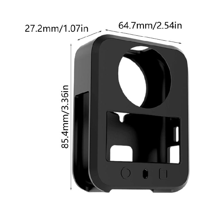 Precise Silicone Shield For 360 Camera Systems Protections Dustproof Coating Quick Accessing