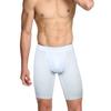 Mens Underpants Long Leg Boxer Shorts Seamless Trunks Antibacterial Fiber 4Pcs