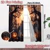 Flat Printing Curtains Without Rod Haunted Hollow Yarn Gifts Ldeal Bedroom Curtain Set Of 2 Modern Made Polyester Washable Master Ready