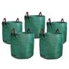 5Pack 72 Gallons Garden Waste Bag with Handles