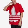 Adidas Tricou Originals Bg Trefoil Logo Mare Larg Mânecă Scurtă Bărbați Topuri Roșu FM9906