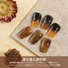 Coikaze Gel Nail Sheer Clear Single 15ml Suitable for Beginners and Tortoiseshell Color Single 08 Coffee Color, Gel, Color, Capacity, UV/LED