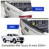 ABS Tailgate Trim Rail Guard Protector Rear Cover For Isuzu D-max Dmax 2025-Onwards Matte Black Pick-up Car Styling Accessories
