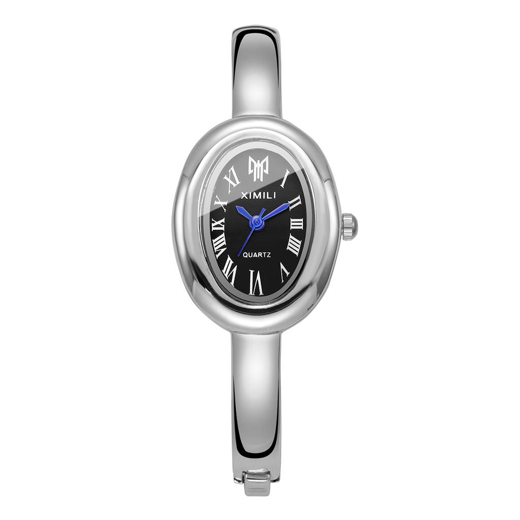Elegant Ovaal Roma Wijzerplaat Dames Quartz Horloge Mode Armband Band Dames Polshorloge Reloj Mujer Meisjes Klok Cadeau