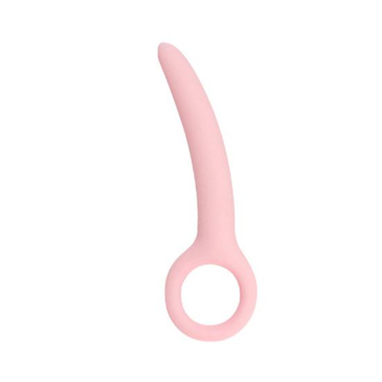 Durable Butt Stimulator Easy To Use Easy To Clean Pink Butt Plug Sex Toy for Hotel