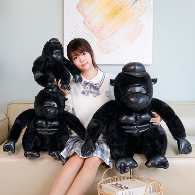 Real Gorilla Doll Plush Toy Monkey Doll Boy Soothing Ragdoll Birthday Gift
