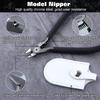 LEONTOOL Plastic Model Plastic Model Tool Gate Model Nippers with for Plastic Precision Work Nippers, Single-Edged Nippers, Thin-Blade Nippers, Set,