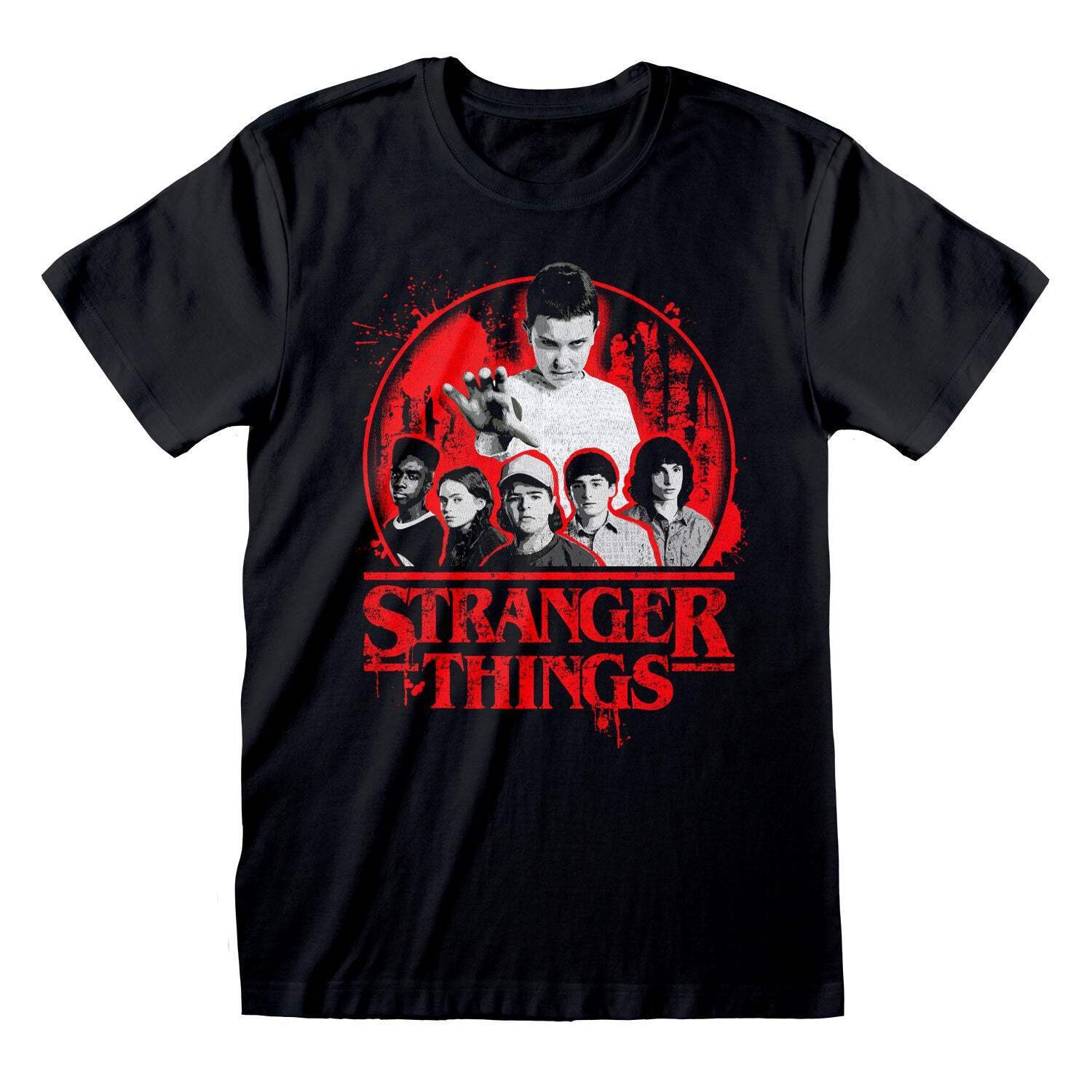 Netflix Stranger Things Circle Logo Unisex T-shirt S