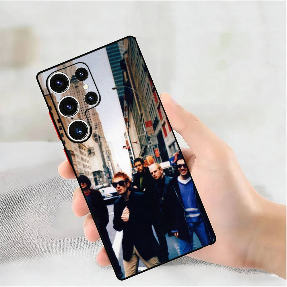 

R-Radioheads Rock Band Phone Silicone Case for Samsung Galaxy S 24,22,20,23,21,20 Ultra Plus Lite 5G Print Silicone Cover Samsung S26ULTRA