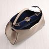 Borsa Reale da Donna in Vera Pelle 2024 con Fibbia Rotante, Design Grande Gatto, Borsa a Mano e a Spalla da Donna Versatile.
