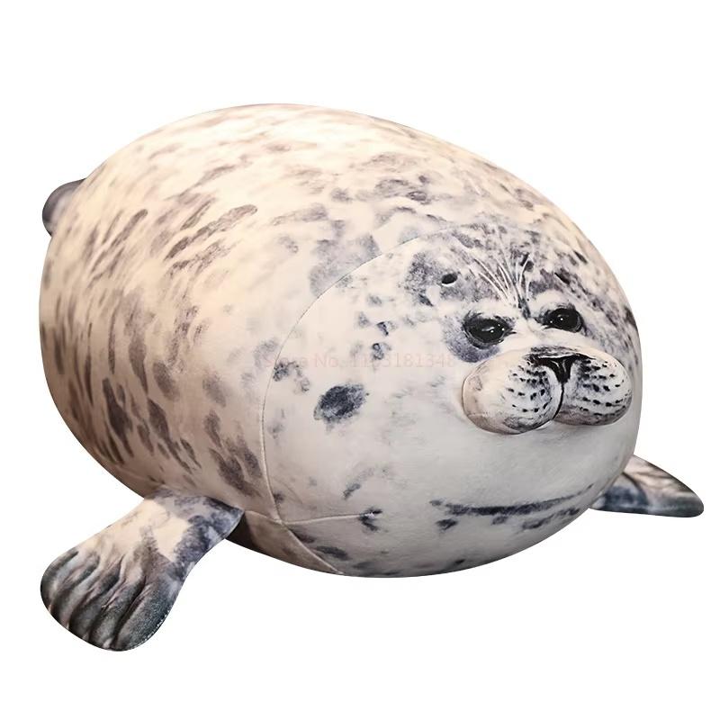 Cute Plush Foca Gorda Seal Toy Stuffed Animal Foca Guatona Peluche Soft Doll Sleeping Pillow Cute Sea Lion Doll Christmas Gift