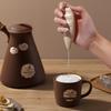 Wireless Electric Milk Frother Battery-Powered Handheld Foamer Coffee Cream Soup Peanut Butter Egg Whisking Baking Accessories