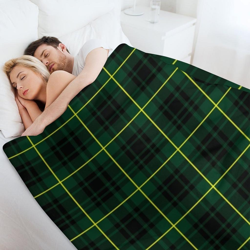 Clan MacArthur Tartan Throw Blanket Decoratives Luxury Thicken bed plaid Soft Blankets