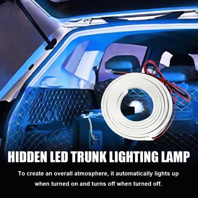 Car Trunk Light Strip Automatic Tail Box Light Strip Trunk Atmosphere Light for Car Trunk Cargo Area Auto Accessories