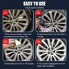 EAREPIS Car Wheel Rim Scratch Refurbishment Paste, Tire Rim Scratch Paint Repair Paste - Car Wheel Hub Car Polishing Cream,50ml