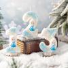 Charming Cartoon Princess Number Candles 0-9 for Christmas Decorations