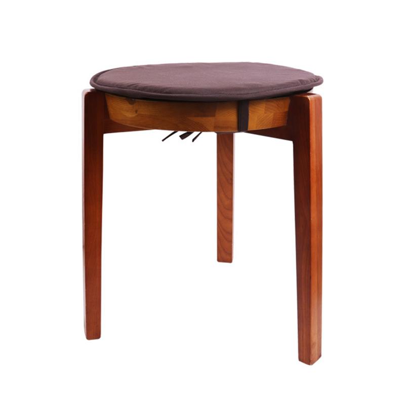 1PC Home Thickened Round Sponge Cushion Chair Strap Candy Color Fabric Sofa Rope Strap Soft And Comfortable