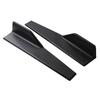 One Pair Car Side Skirt Spoiler Rocker Splitter Wing Anti-Scratch Matt Black