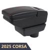 2025 CORSA Car Center Console Armrest Box Accessories