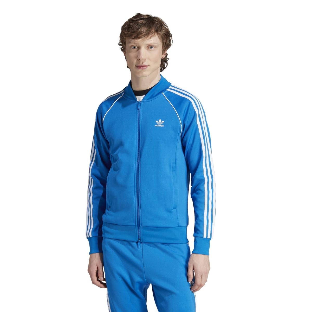 

Спортивная куртка adidas Originals Adicolor Classics SST Размер 70 Маленький (Джерси) Синяя птица/Белый,