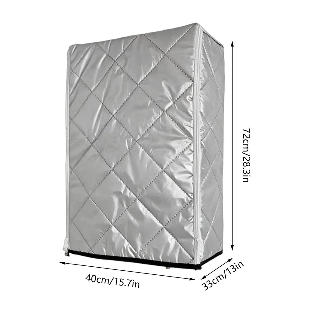 

Outdoor Water Heater Cover Weatherproof Insulated Protection Jacket for Tankless Unit Freezing Rain Snow Sand Dust Winter Season