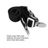 2Pcs Multipurpose Bed Sheet Clip Straps Gripper Non Slip Fasteners Mattress Holder (Black)