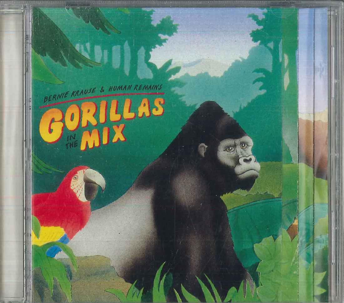 

CD BERNIE KRAUSE HUMAN REMAINS Gorillas In The Mix RCD10119 RYKODISC 1989 US Pop Used
