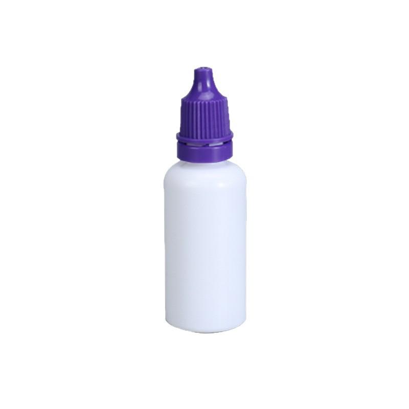 20ml, 50ml, 100ml Translucent HDPE Dropper Bottles - Squeeze & Eye Drop Design