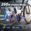VARUN S700-2 Stadscykel Elcykel, 48V 10,4Ah Batteri, 250W Motor