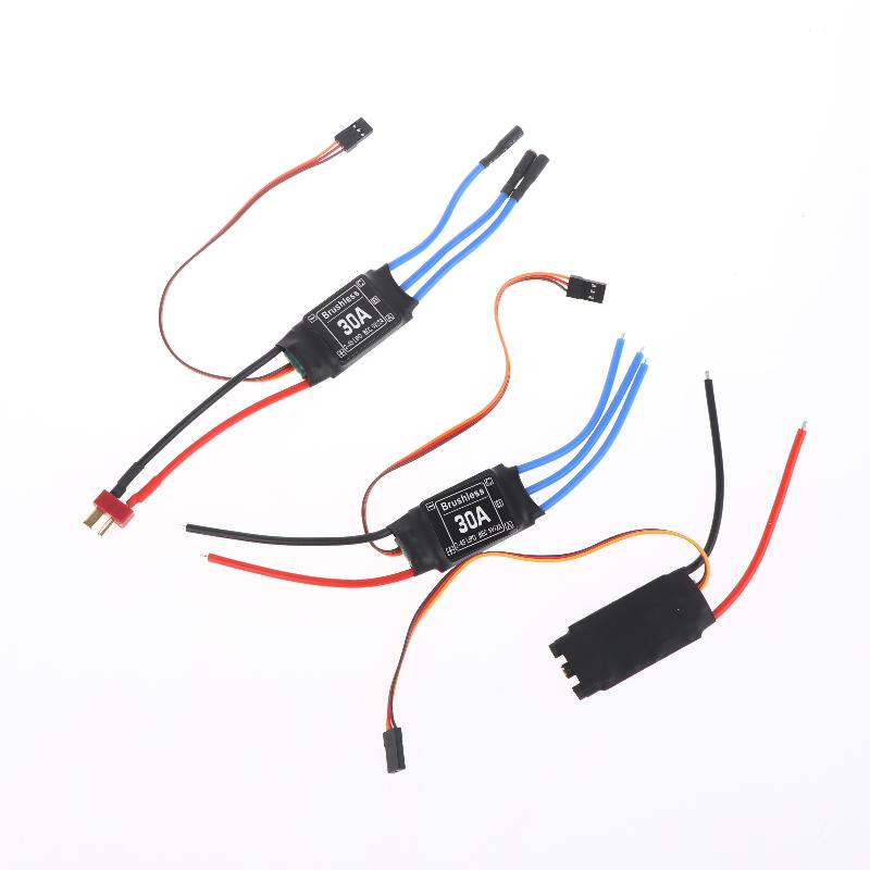 30A Brushless Electronic Speed Controller With 5V 3A Ubec Xt60 Esc Brushless Motor For Rc Fpv Helicopter Mini Quadcopter Drone