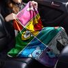 1Pc Bt21 Characters' Quotes Blanket Soft Throw Blanket For Home Bedroom Bed Sofa Travel Office Solid Christmas Blanket