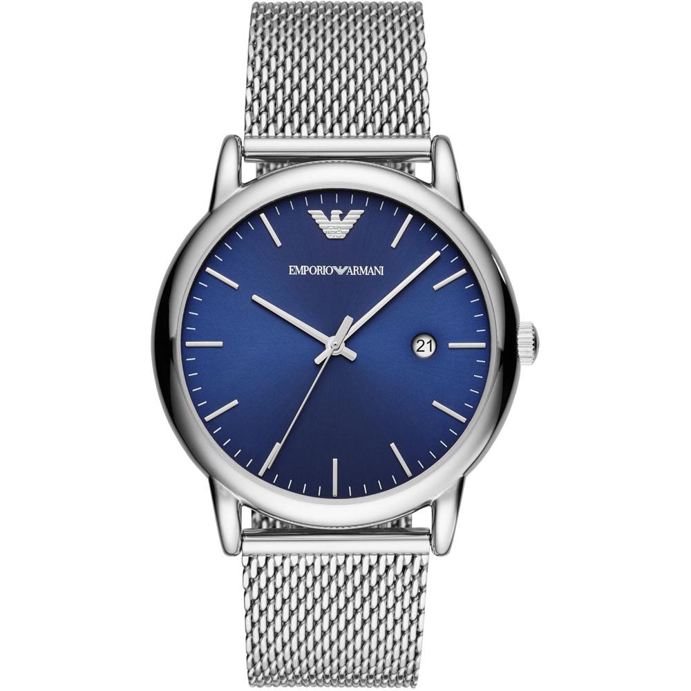 

Emporio Armani Luigi Blue Metal Men s Quartz Watch AR11230 синий