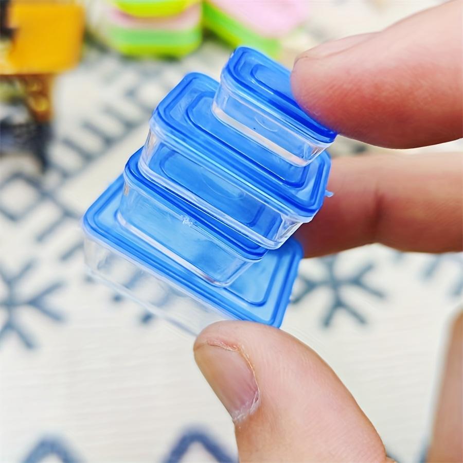 Miniature toy house plastic bento box model, pocket scene DIY small parts