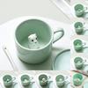 3D Effect Water Mug Exquisite Ceramic Creative Animal Decor Milk Cup for Home