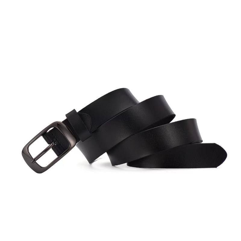 Dámský pásek ležérní univerzální Dámské slipy pásek z pravé kůže dámský pásek čisté barvy pásek k džínám nejvyšší kvality