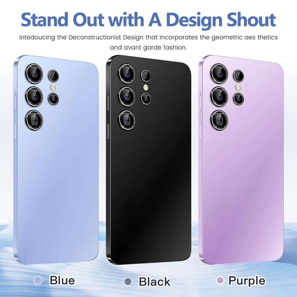 Hot-Selling S24 Ultra Smartphone 6.6\" Large Screen Android