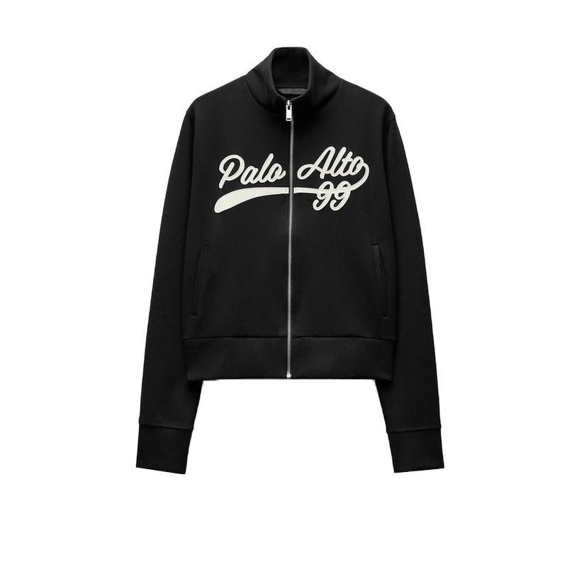 Spring New Women's Clothing French Embroidery Preppy Style Sports Stand Collar Long Sleeves Jacket Outwear 5584327