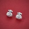 Sterling Silver Retro Gourd Luck Bead Bracelet - Chinese Style DIY Weaving Accessories