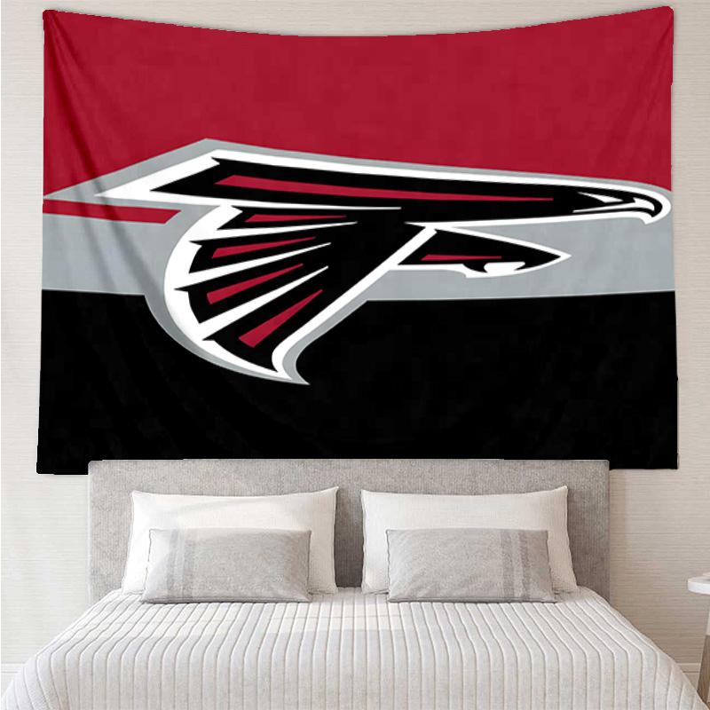 Falcons Logo Quick-Dry Tapestry Hanging for Bedroom,Livingroom, Playroom,Decor Art Room Wall Tapestry Holiday and Birthday Gifts