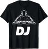 Stylish DJ Mix Master Shirt Music At Your Fingertips T Shirts  Graphic T Shirts Men Clothing Tops Camisas Streetwear Ropa Hombre
